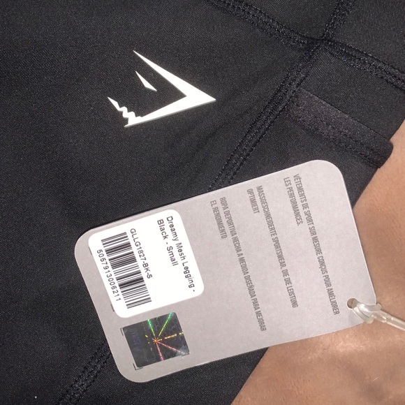 NWT Gymshark Black Dreamy leggings - Picture 3 of 3